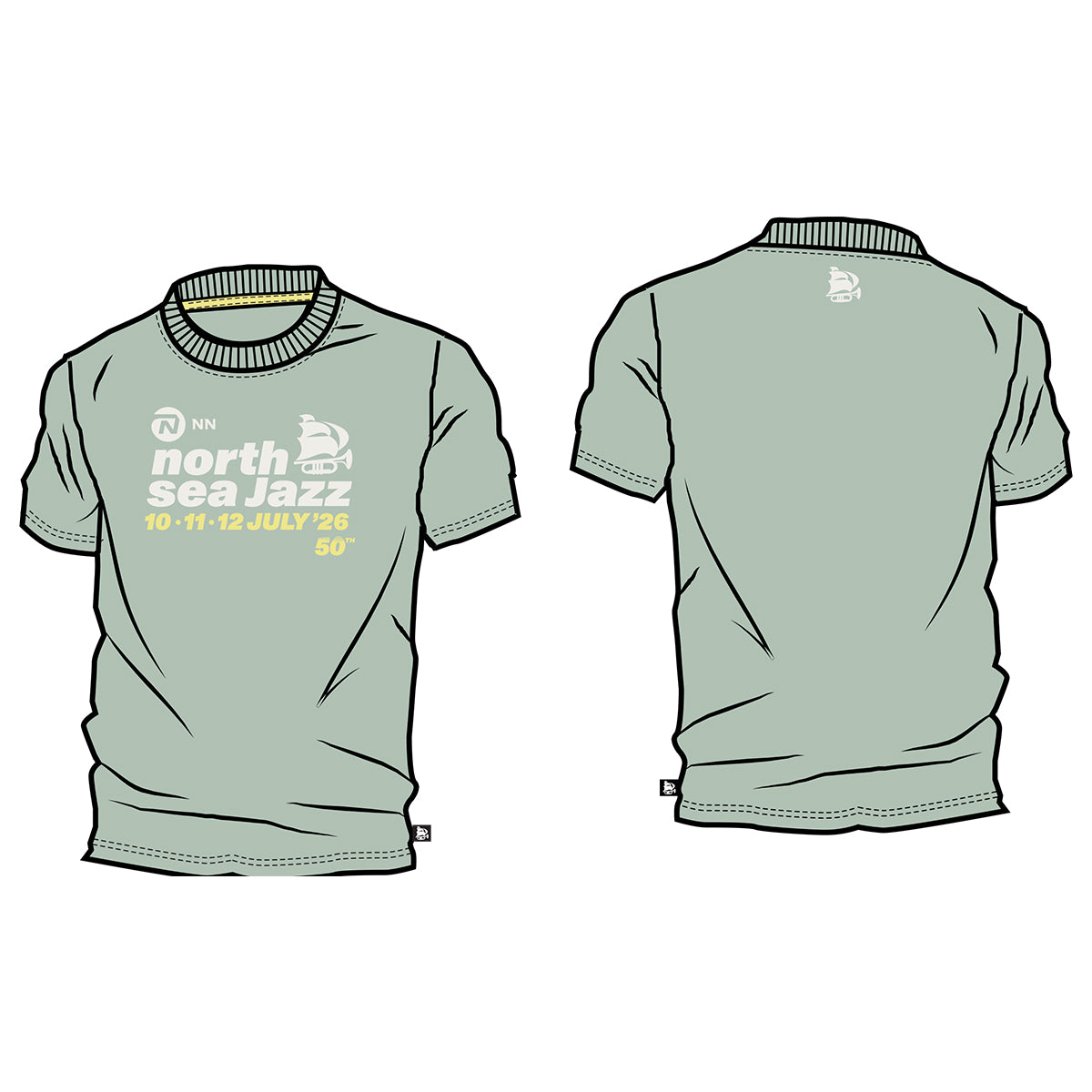 NSJ Light Green T-shirt