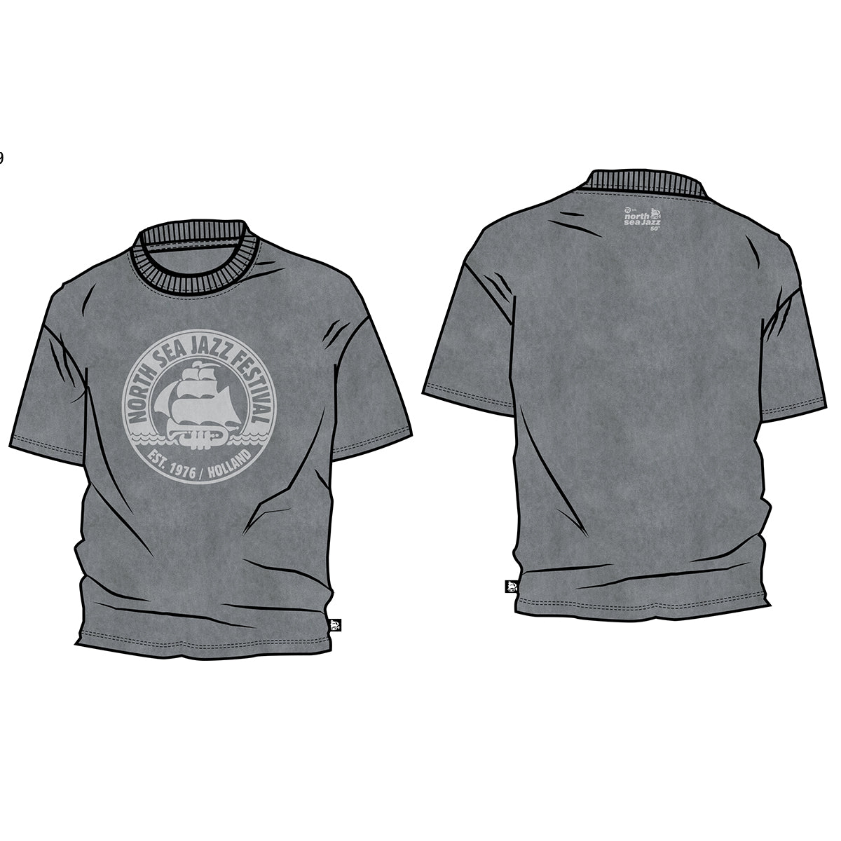 NSJ Grey T-shirt